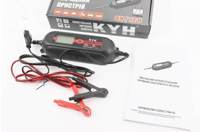 Зарядное устройство для АКБ 6/12V универсальное