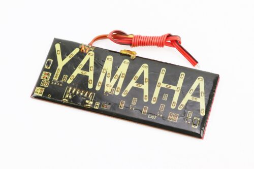 Табличка світлодіодна "YAMAHA" (12 * 5 см)