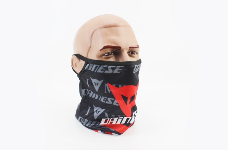 Маска лица пылезащитная “DAINESE”, с черным рисунком, GE-82