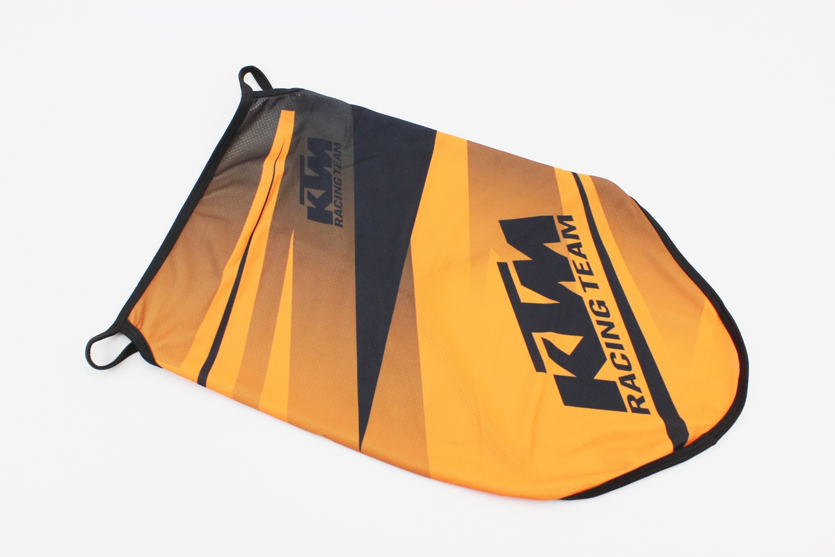 Маска лица пылезащитная "KTM", с оранжевым рисунком, GE-108 — изображение 2