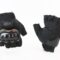 Перчатки мотоциклетные без пальцев L-Чёрные