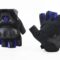 Перчатки мотоциклетні без пальців XL-Чорно-Сині