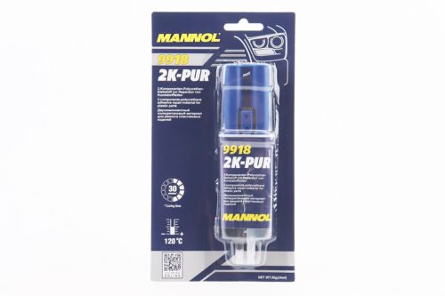 Клей двокомпонентний для пластикових деталей "2K-PUR", 30g