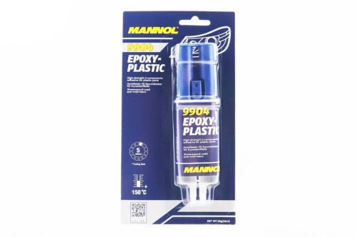Клей двокомпонентний для пластикових деталей "EPOXY-PLASTIC", 30g