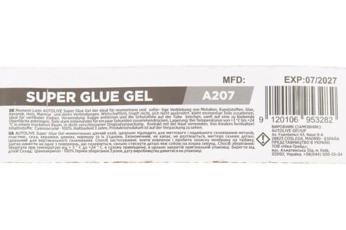 Клей многофункциональный, гелевый "Super Glue GEL", 3g — изображение 2