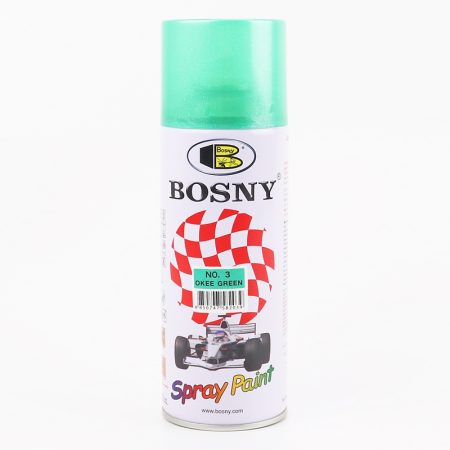 Краска акриловая №3 "ЗЕЛЕНЫЙ ЛАЗУРНЫЙ МЕТАЛЛИК", Аэрозоль 400ml