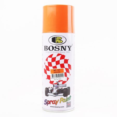 Краска акриловая №141 "ОРАНЖЕВЫЙ", Аэрозоль 400ml