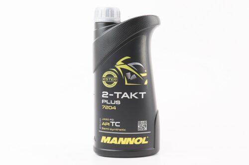 Масло 2T - полусинтетическое для мототехники "PLUS", 1L