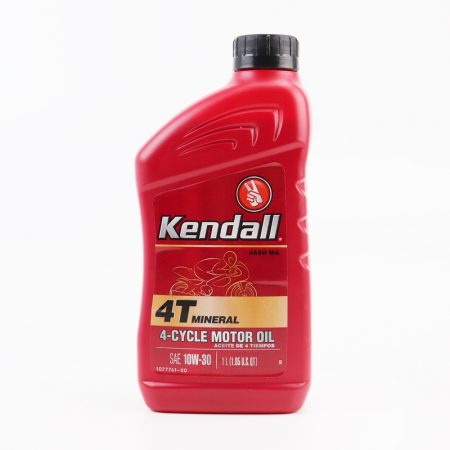 Масло 4T 10W-30 - полусинтетическое универсальное "KENDALL", 1L