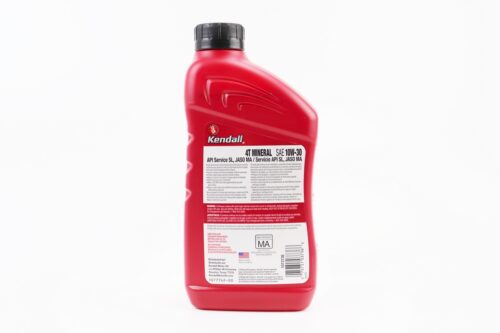Масло 4T 10W-30 - полусинтетическое универсальное "KENDALL", 1L — изображение 2