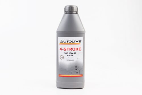 Масло 4T 10W-40 - полусинтетическое для мототехники "4-STROKE", 1L