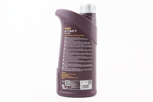 Олива 4T 10W-40 - напівсинтетична для мототехніки "7202 PLUS", 1L - Зображення 2