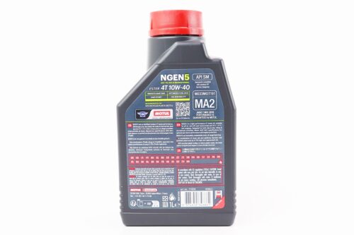 Олива 4T 10W-40 - напівсинтетична мотоциклетна "NGEN5", 1L - Зображення 2