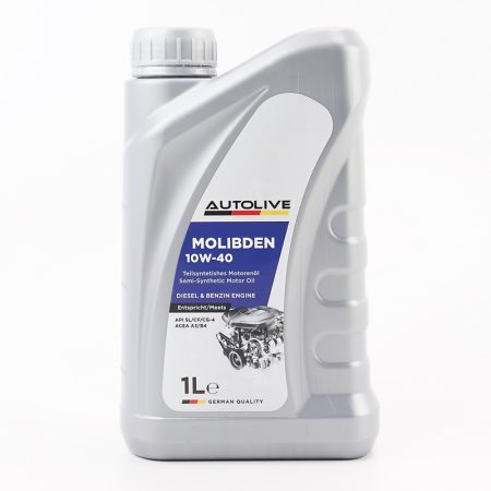 Масло 4T 10W-40 - полусинтетическое универсальное, "Molibden Benzin", 1L