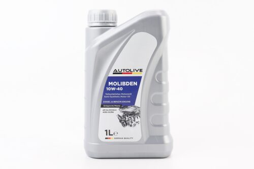 Масло 4T 10W-40 - полусинтетическое универсальное, "Molibden Benzin", 1L