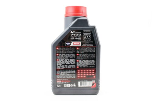 Олива 4T 10W-40 - синтетична мотоциклетна "7100 SYNTHETIC 100%", 1L - Зображення 2