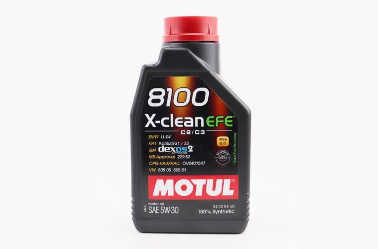 Олива 4T 5W-30 – синтетична мотоциклетна “8100 SYNTHETIC 100%”, 1L