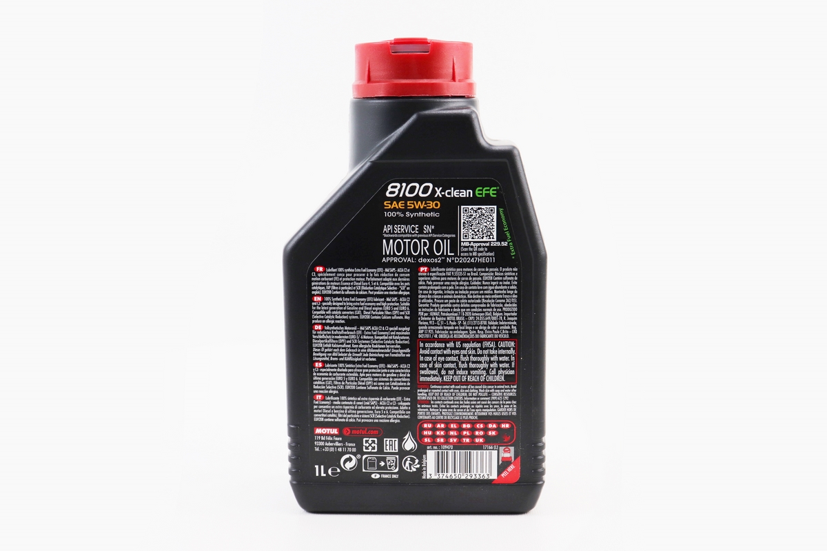 Олива 4T 5W-30 - синтетична мотоциклетна "8100 SYNTHETIC 100%", 1L - Зображення 2