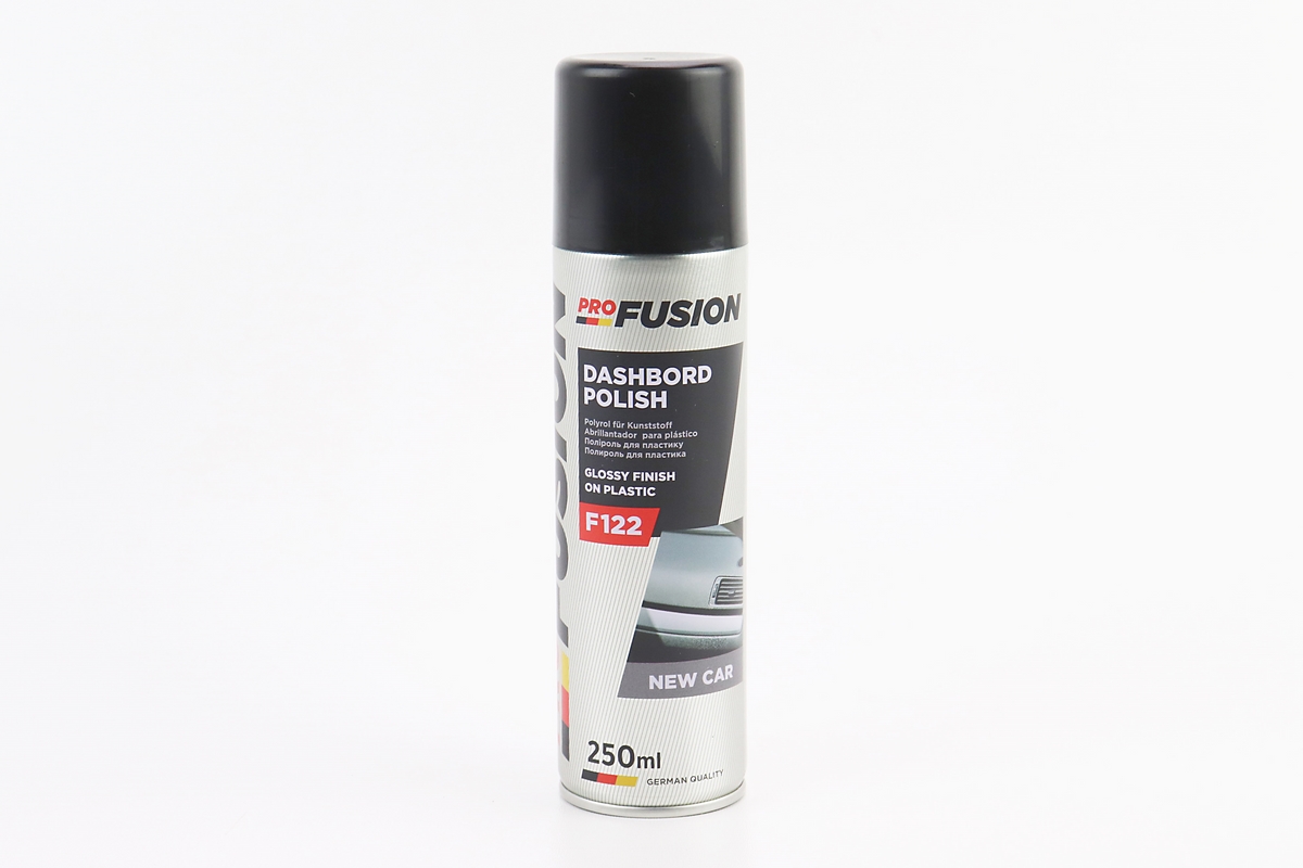 Поліроль для пластика з ароматизатором (нова машина) "DASHBOARD POLISH", Аерозоль 250ml