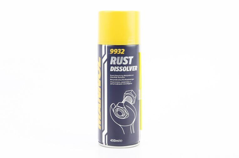 Смазка растворитель ржавчины с молибденом “9932 Rust Dissolver”, Аэрозоль 450ml