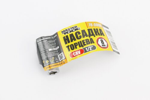 Головка торцевая 6-гранная 1/2" 8x38мм CrV 78-0008 — изображение 2