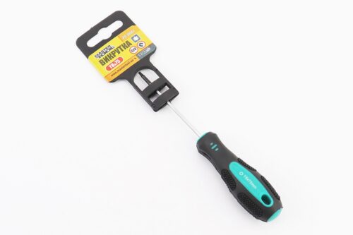 Отвёртка магнитная TORX T8х75мм ручка с TPR покрытием 49-0087