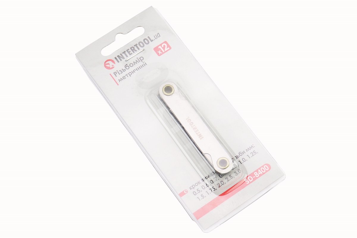 Резьбомер метрический 0,5-3,0мм SD-8400 — изображение 2