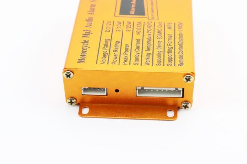 АУДІО-блок (МРЗ-USB / SD, пультДУ, сигналізація) + колонки 2шт (прозорі) - Зображення 3