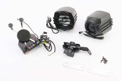 АУДІО-блок з тримачем телефону (МРЗ-USB / SD, FM-радіо) + колонки 2шт
