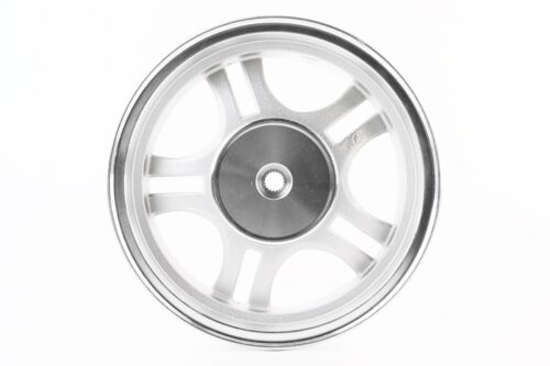 Диск задний литой MT3,00x12 Z19 для 4Т (бараб. торм., d-110мм) "5 лучей" серый — изображение 3