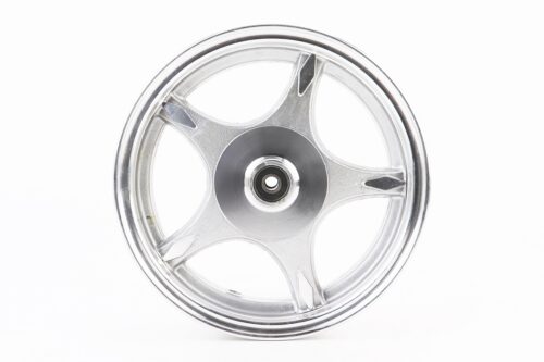 Диск передній литий MT2,50x10 d12mm (диск гальм. 3 болти) "5 променів" сірий - Зображення 3