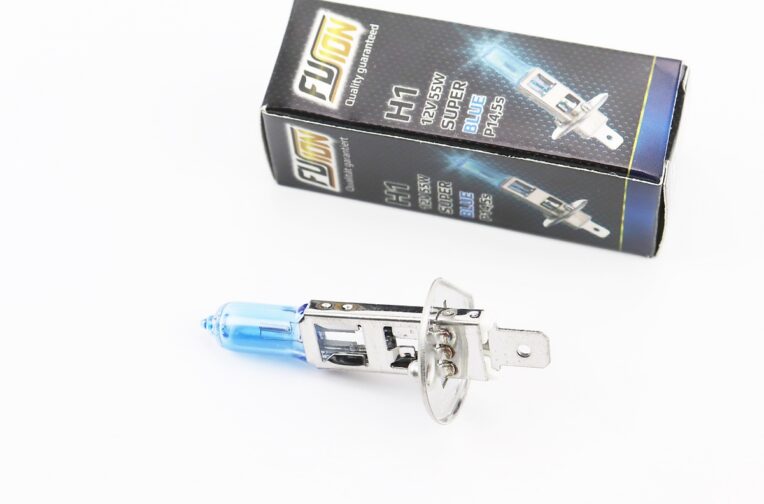 Лампа фары галоген H1 12V55W Super White