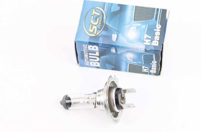 Лампа фары галоген H7 12V 55W PX26D Basic