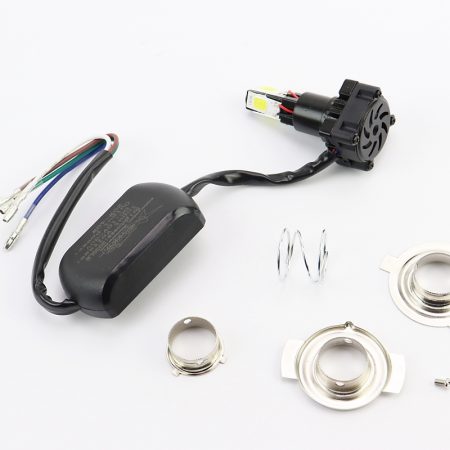 Лампа фари діодний LED-4 SUPER універсальна (к-кт різних кріплень), з стабілізатором