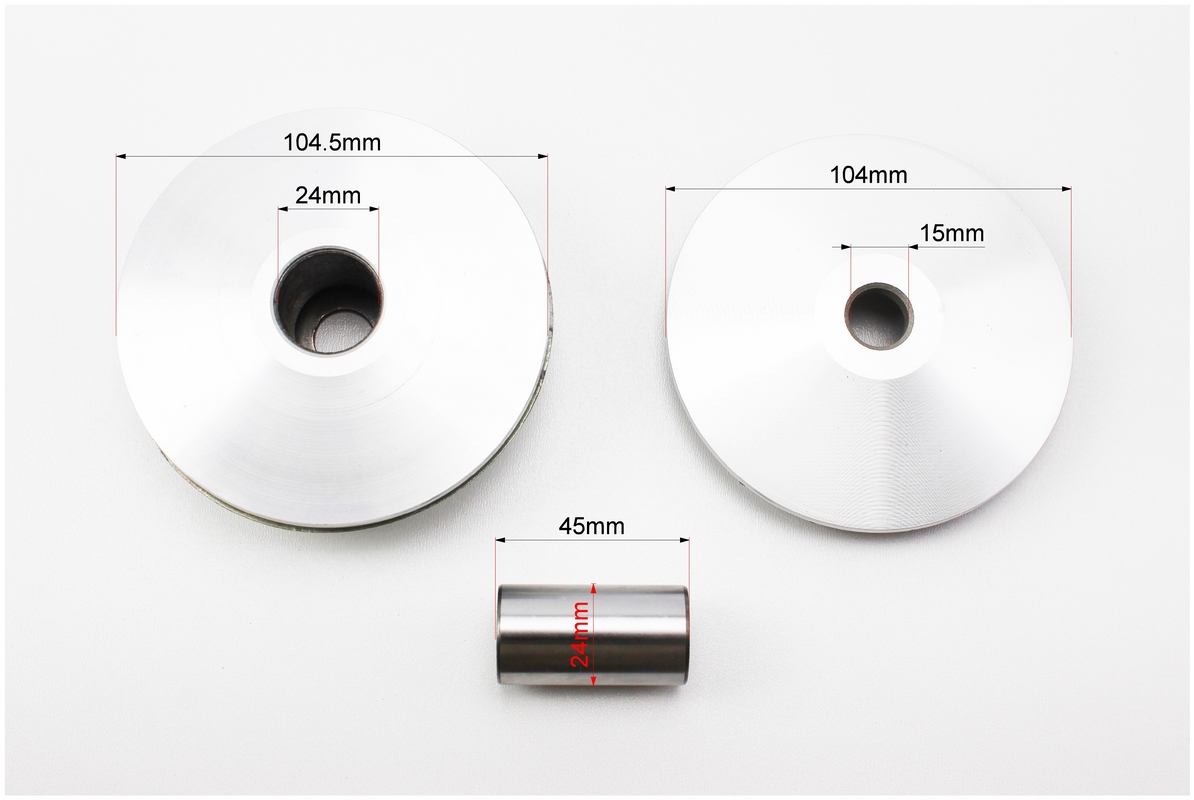 Варіатор передній к-кт Honda LEAD90 + втулка, крильчатка, тип 2 - Зображення 3