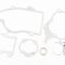 Прокладки двигуна Honda TACT/AF16 65cc-44мм, к-кт 6 деталей