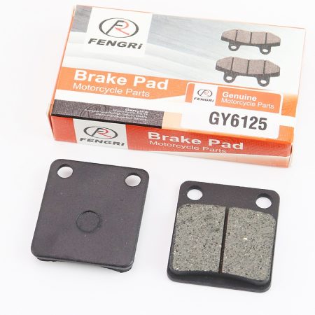 Тормозные колодки (дисковые) Honda DI050/Tact 50; DAELIM GZ50; SYM- Orbit 50; KYMCO- MXU 400 к-кт 2шт чёрные, от 10шт -12%