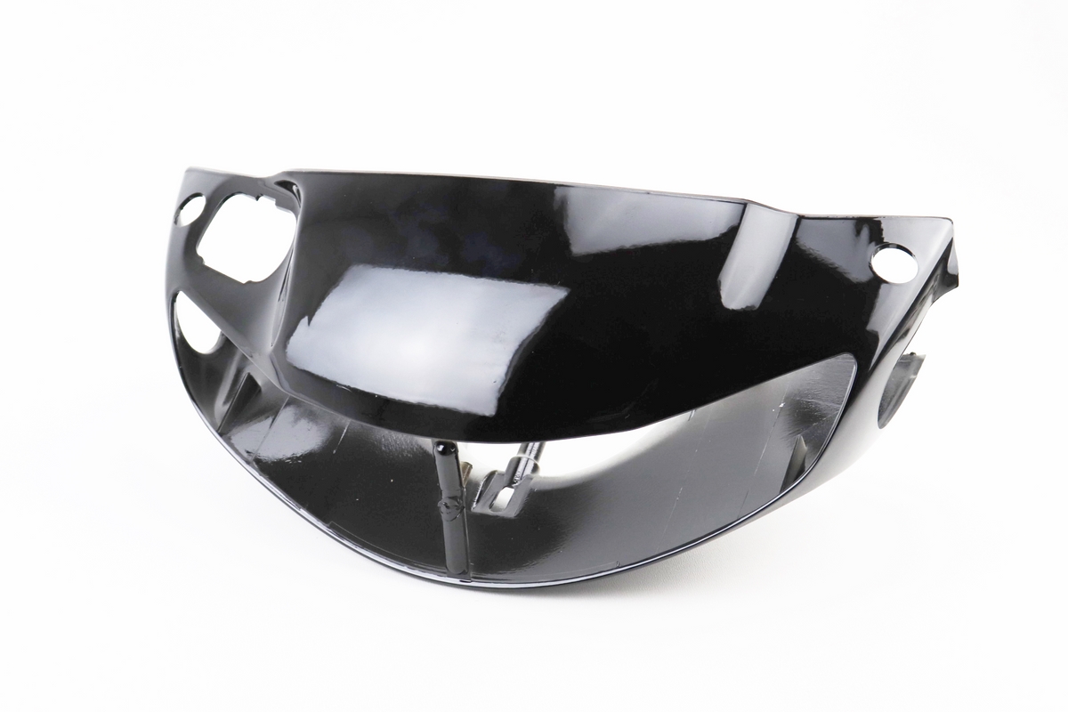 Honda DIO AF-35 пластик - руля передний "голова", ЧЕРНЫЙ (возможны незначительные дефекты покраски) — изображение 2