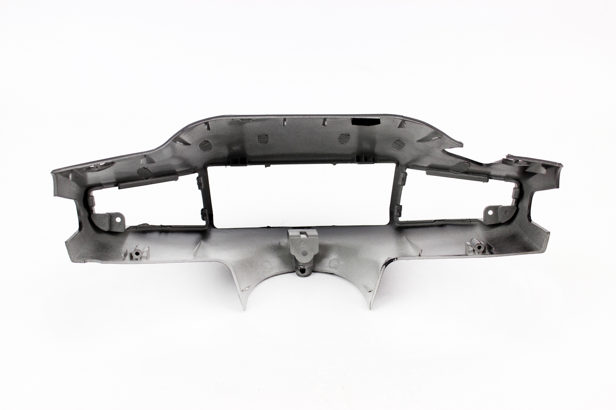 Suzuki ADDRESS V пластик - руля передний "голова" (под диск. тормоз), ЧЕРНЫЙ — изображение 3