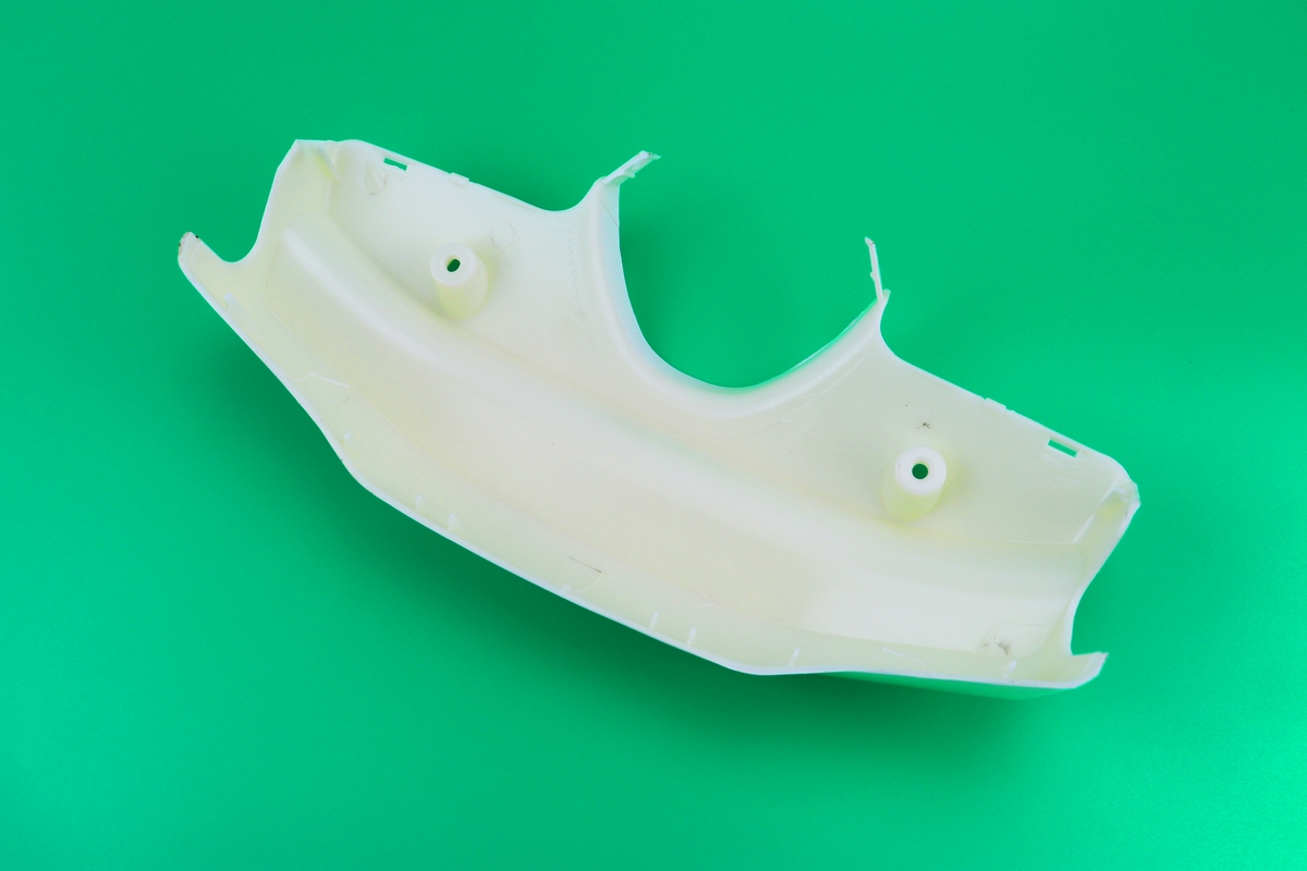 Yamaha GEAR пластик - керма передній "голова", БІЛИЙ - Зображення 3