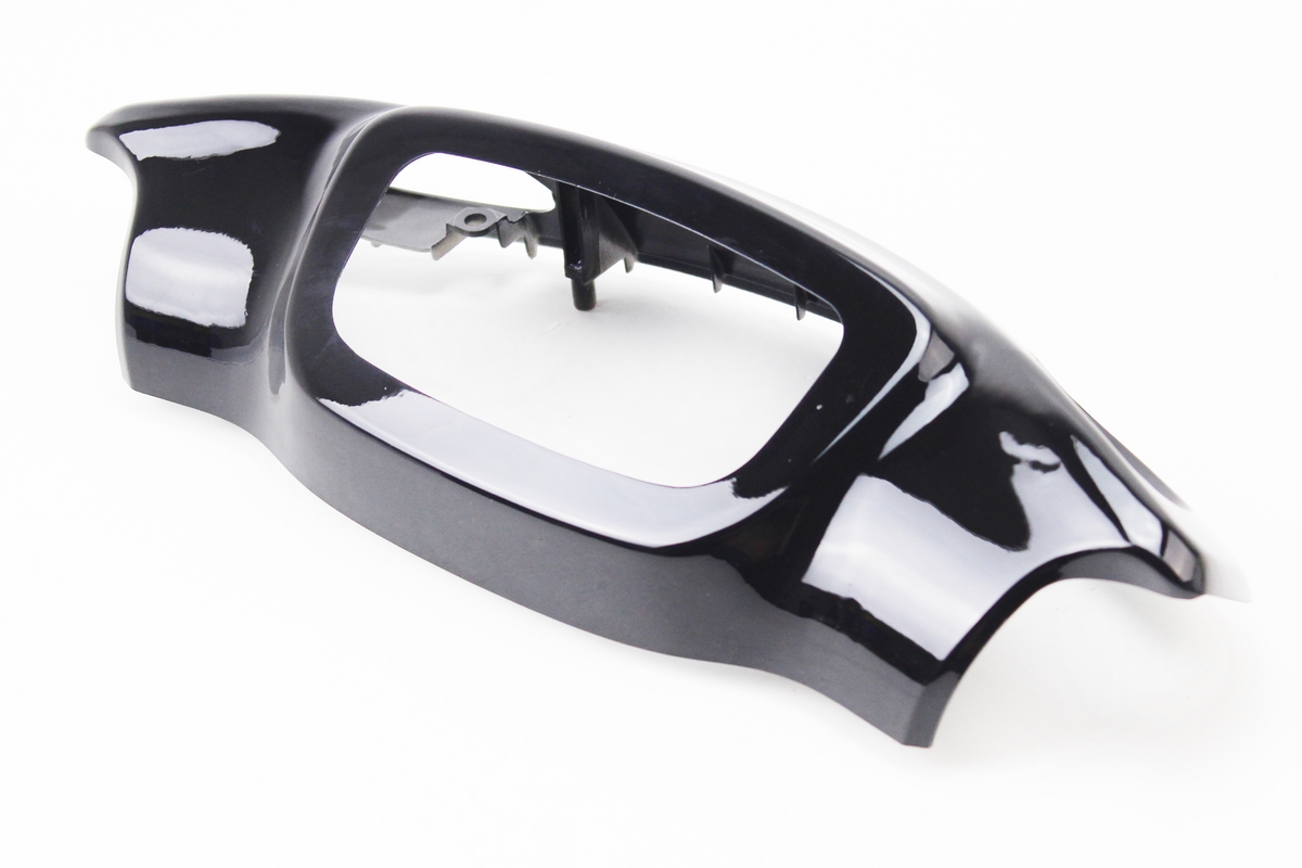 Yamaha JOG POCHE SA01/08 пластик - руля передний "голова", ЧЕРНЫЙ — изображение 2