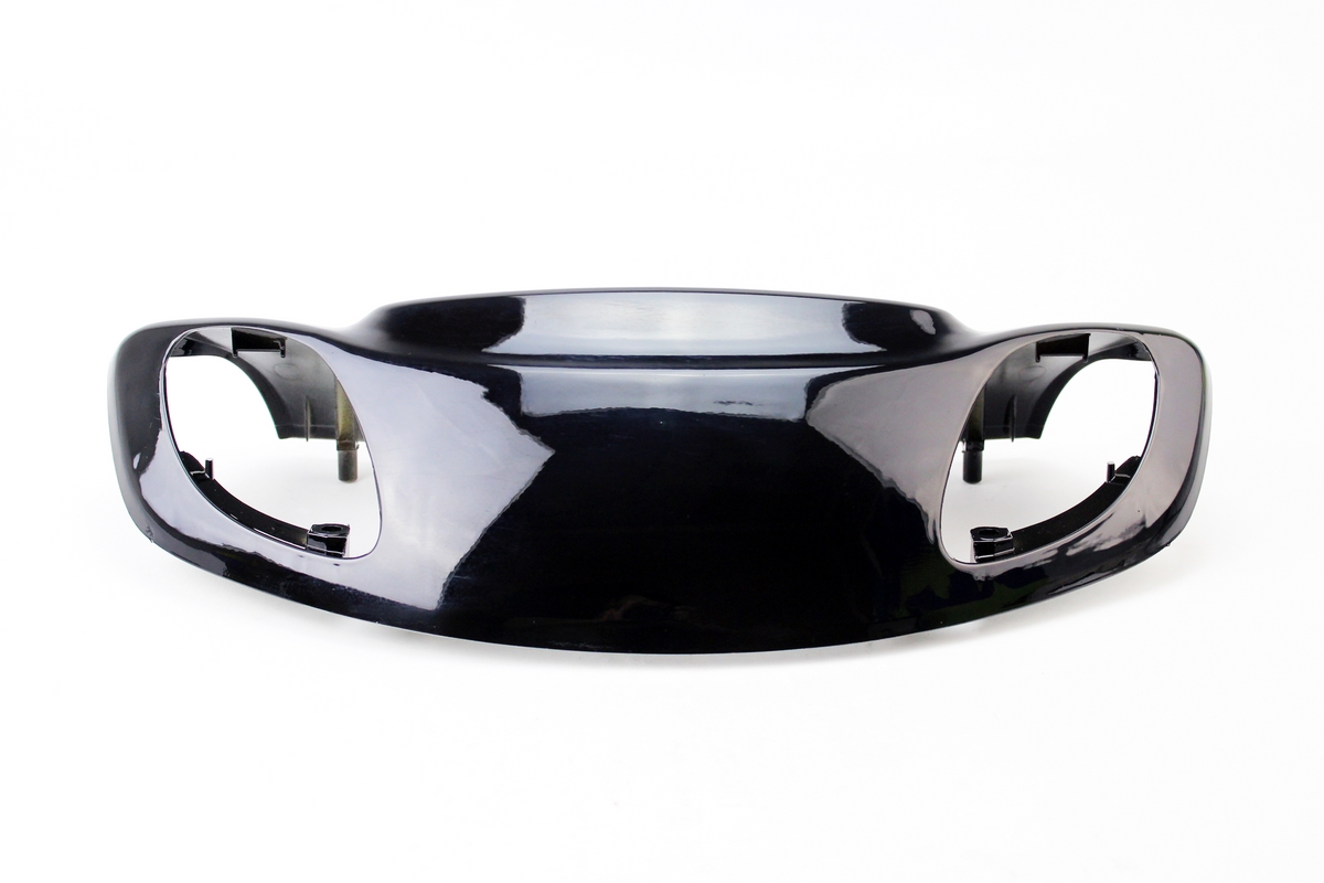 Yamaha JOG POCHE SA01/08 пластик - руля передний "голова", ЧЕРНЫЙ — изображение 3