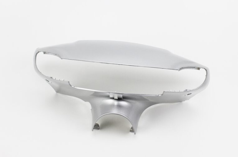 Yamaha JOG SA-16 пластик – керма передній “голова”, СІРИЙ