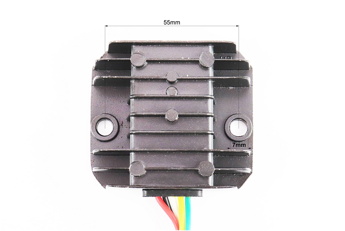 Реле-регулятор напруги 5 дротів - "5" (роз'єм великий "тато"), від 5шт -10% - Зображення 2