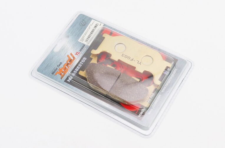 Гальмівні колодки (дискові) Yamaha SR125 / FZ6 / YP 250 / MAJESTY 250 / XVS -1100 / TZR 150 R / CP 250 / XVS -1100 / FZ6 / TDR 125 к-кт жовті