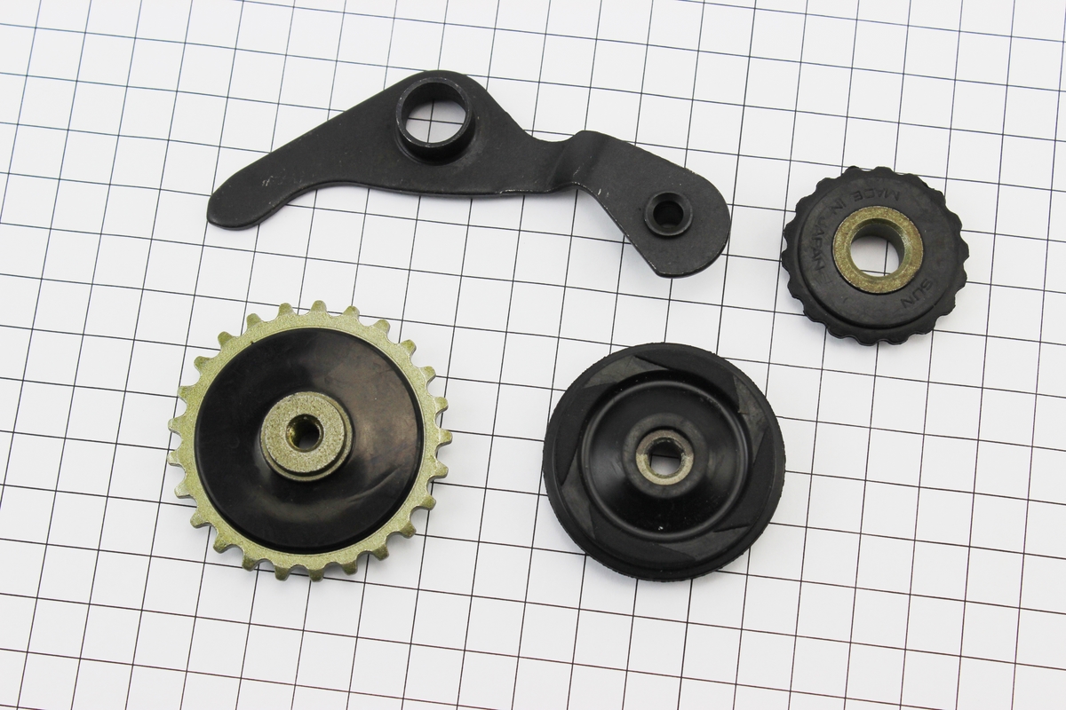 Ролики ланцюга ГРМ + коромисло к-кт 4 шт - Зображення 2