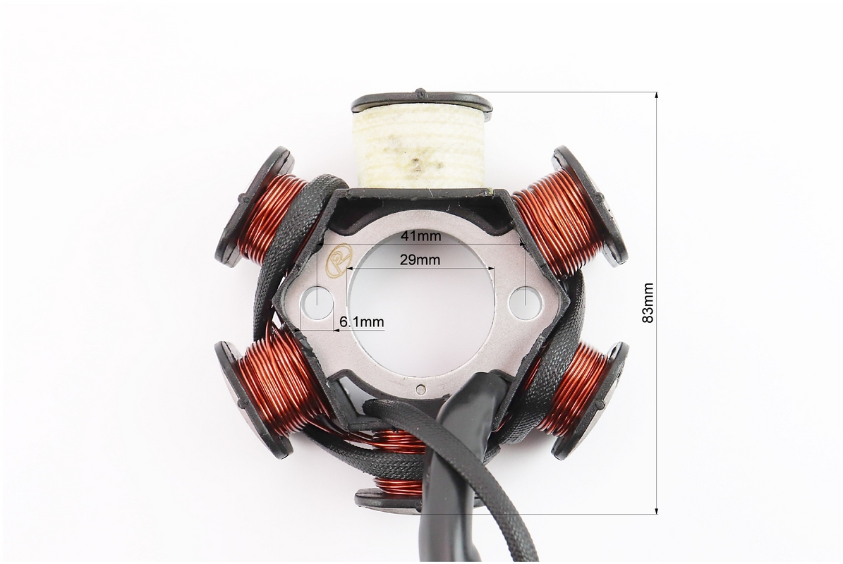 Статор магнето (генератора) (6 котушок "5 проводів"), від 3шт -8% - Зображення 3
