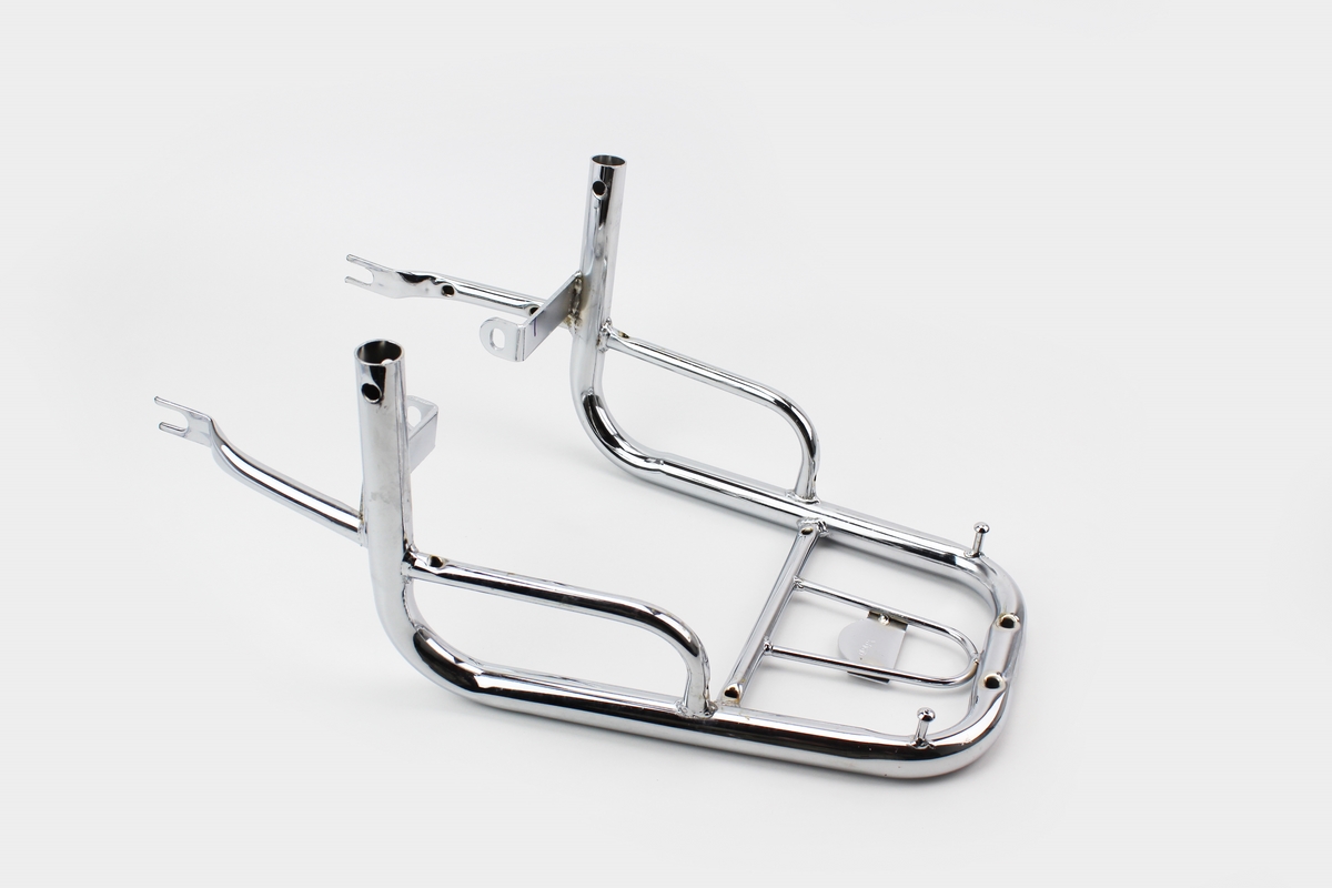 Багажник задній + підніжки "ХРОМ" + відкидна вантажна бічна платформа (лів, прав.), к-кт, тип 2 - Зображення 2