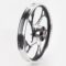 Диск задній литий 1,6-17" ALPHA/ACTIVE "хвиля", чорний (вісь 12мм)