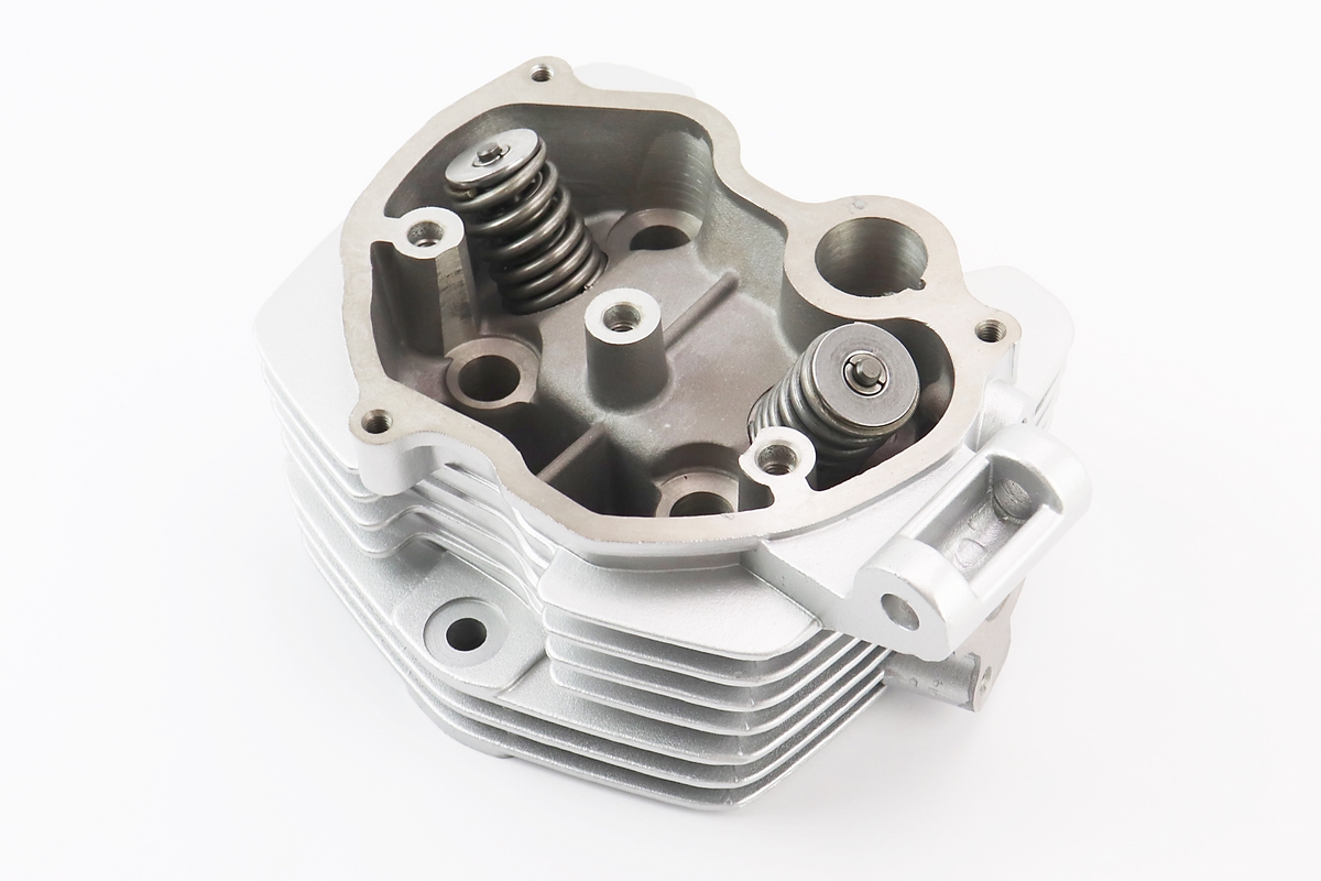 Головка цилиндра 125cc-56,5mm + клапана к-кт — изображение 2